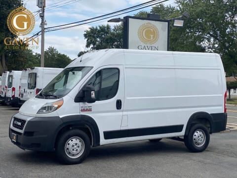 2019 RAM ProMaster for sale at Gaven Commercial Truck Center in Kenvil NJ