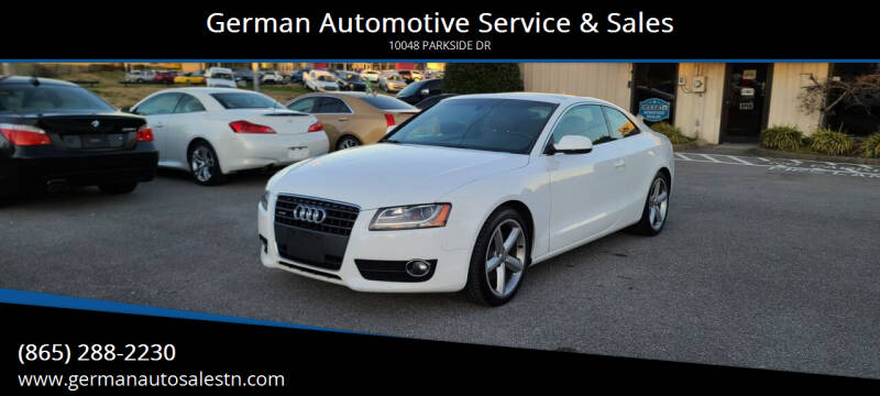 2010 Audi A5 for sale at German Automotive Service & Sales in Knoxville TN