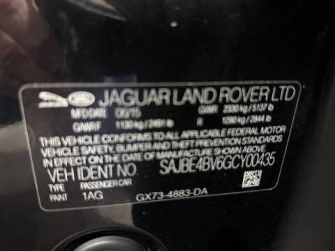 2016 Jaguar XF 35t Prestige