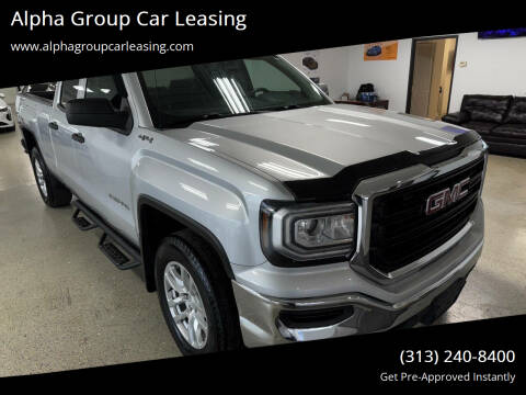 2016 GMC Sierra 1500 for sale at Alpha Group Car Leasing in Redford MI