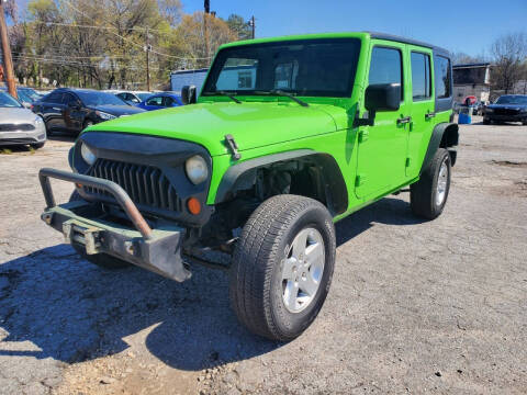 2007 Jeep Wrangler Unlimited for sale at DREWS AUTO SALES INTERNATIONAL BROKERAGE in Atlanta GA