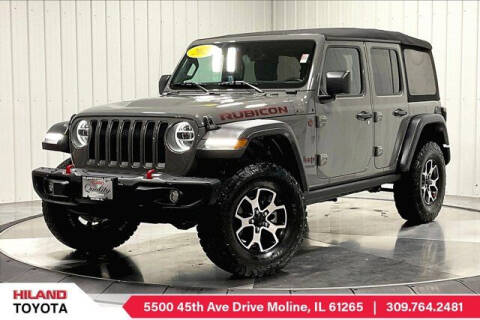2020 Jeep Wrangler Unlimited for sale at HILAND TOYOTA in Moline IL