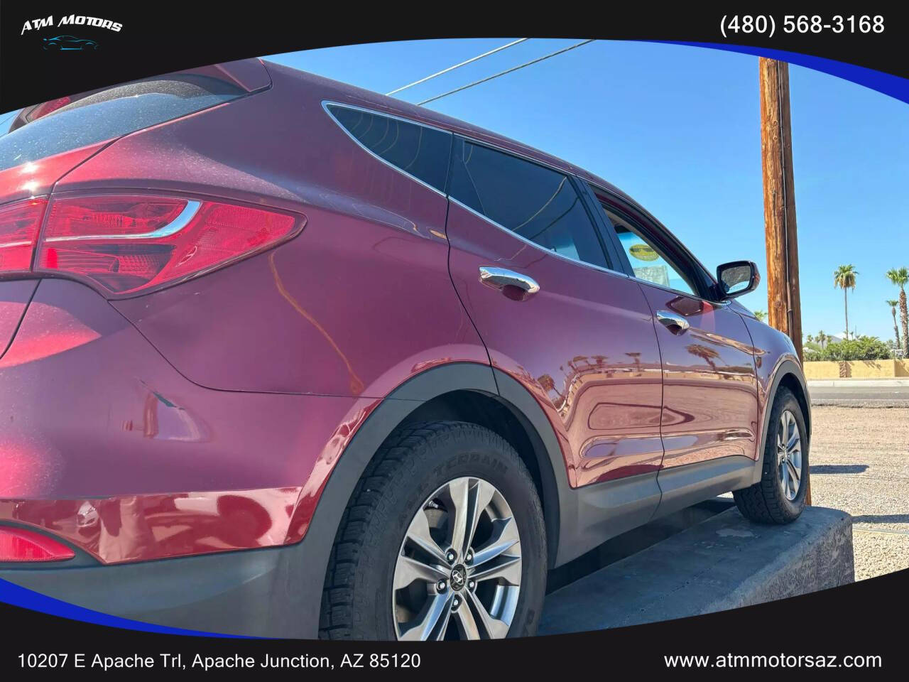 2014 Hyundai SANTA FE for sale at ATM MOTORS in Apache Junction, AZ