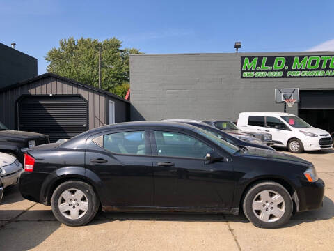 2008 Dodge Avenger for sale at MLD Motorwerks Pre-Owned Auto Sales - MLD Motorwerks, LLC in Eastpointe MI
