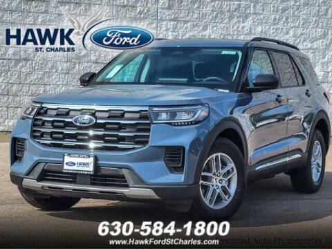 2025 Ford Explorer for sale at Hawk Ford of St. Charles in Saint Charles IL