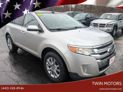 2011 Ford Edge for sale at TWIN MOTORS in Madison OH