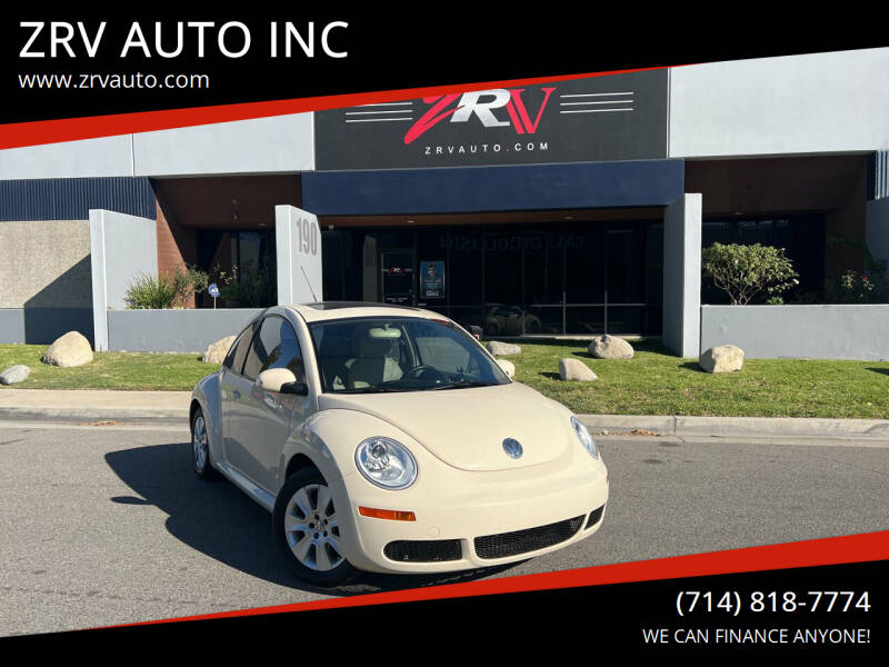 2010 Volkswagen New Beetle for sale at ZRV AUTO INC in Brea CA