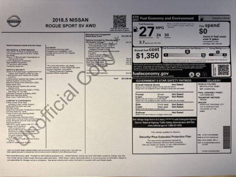 2018 Nissan Rogue Sport