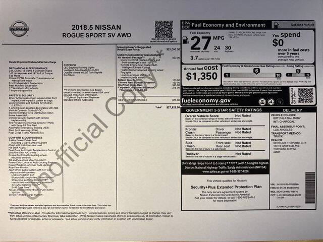 2018 Nissan Rogue Sport