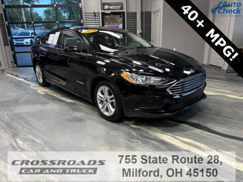 2018 Ford Fusion Hybrid for sale at Crossroads Car and Truck - Crossroads Car & Truck - Milford in Milford OH