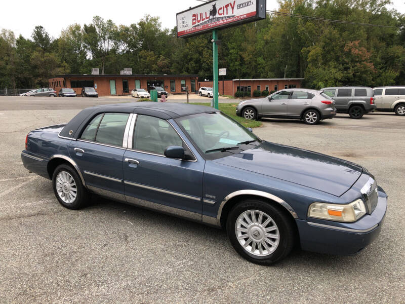 2009 Mercury Grand Marquis for sale at Bull City Auto Sales and Finance in Durham NC