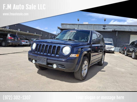 2014 Jeep Patriot for sale at F.M Auto Sale LLC in Dallas TX