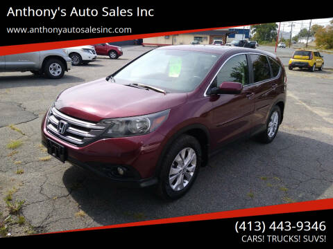 2013 Honda CR-V for sale at Anthony's Auto Sales Inc in Pittsfield MA