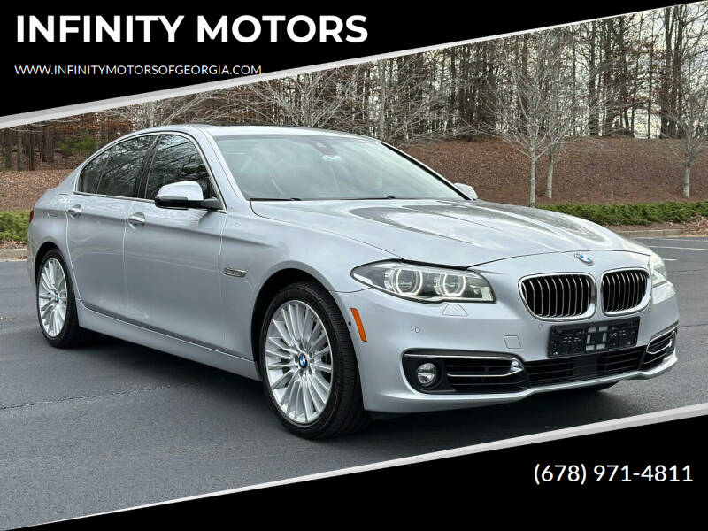 2014 BMW 5 Series for sale at INFINITY MOTORS in Gainesville GA