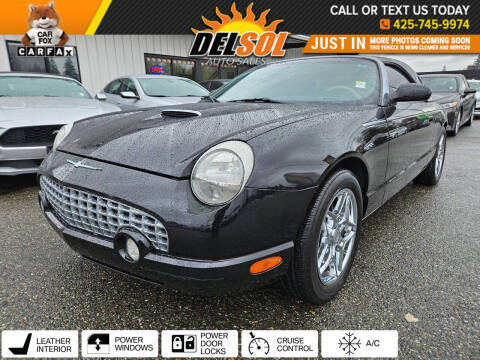 2005 Ford Thunderbird for sale at Del Sol Auto Sales in Everett WA