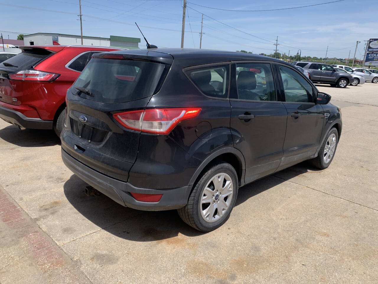 Black 2015 Ford Escape S S 4dr SUV 2