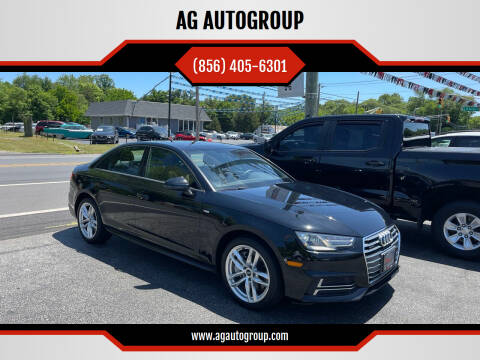 2017 Audi A4 for sale at AG AUTOGROUP in Vineland NJ