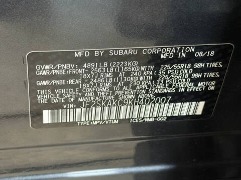 2019 Subaru Forester Sport