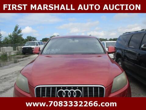 2008 Audi Q7 for sale at First Marshall Auto Auction in Harvey IL