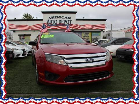 2012 Ford Fusion for sale at ATWATER AUTO WORLD in Atwater CA