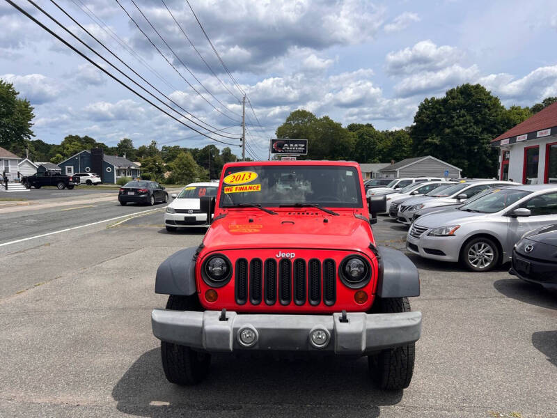 2013 Jeep Wrangler Unlimited for sale at AMZ Auto Center in Rockland MA