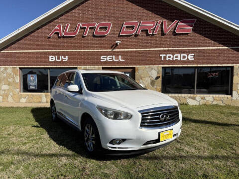2013 Infiniti JX35 for sale at Auto Drive in Murphy TX