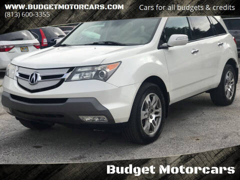 2008 Acura MDX for sale at Budget Motorcars in Tampa FL