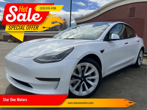 2022 Tesla Model 3 for sale at Star One Motors in Hayward CA