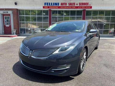 2014 Lincoln MKZ for sale at Fellini Auto Sales & Service LLC in Pittsburgh PA