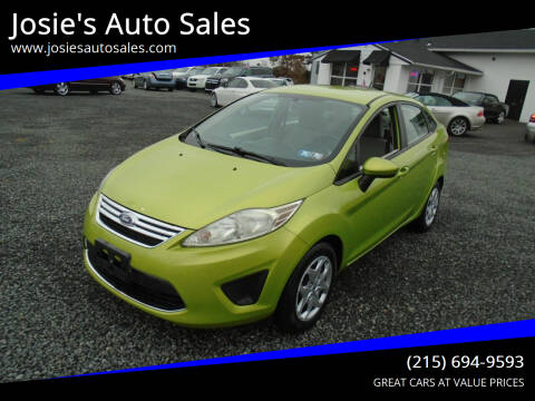 2011 Ford Fiesta for sale at Josie's Auto Sales in Gilbertsville PA