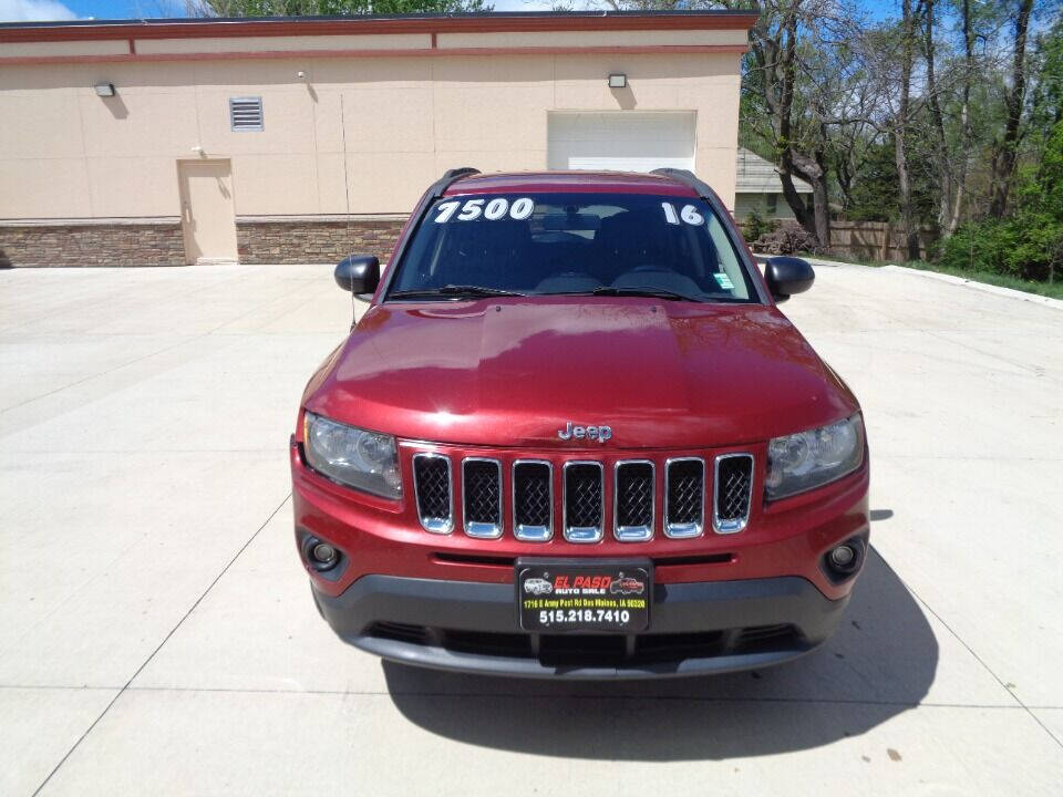 2016 Jeep Compass for sale at El Paso Auto Sale in Des Moines, IA