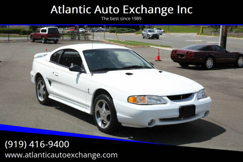 1997 Ford Mustang SVT Cobra for sale at Atlantic Auto Exchange Inc in Durham NC