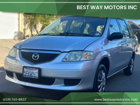 2003 Mazda MPV for sale at BEST WAY MOTORS INC in San Diego CA