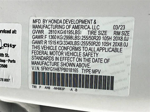 2023 Honda Pilot Elite