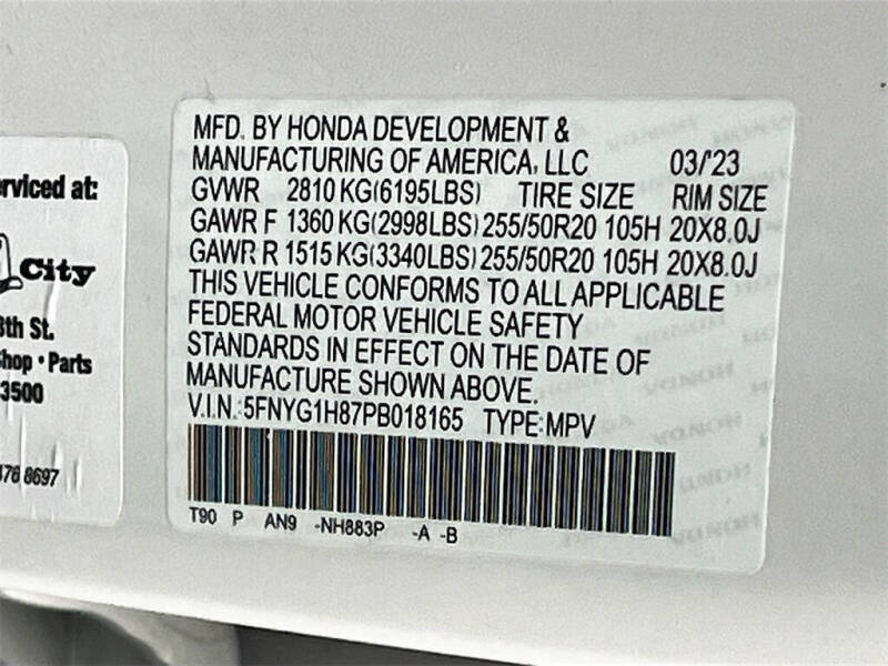 2023 Honda Pilot Elite