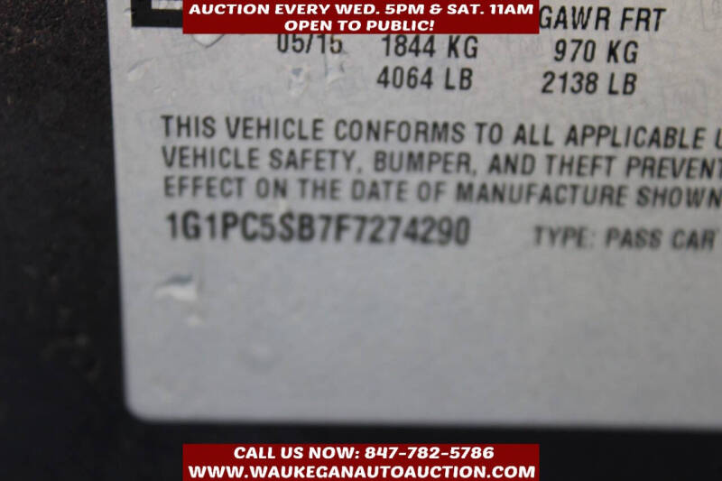 2015 Chevrolet Cruze 1LT Auto