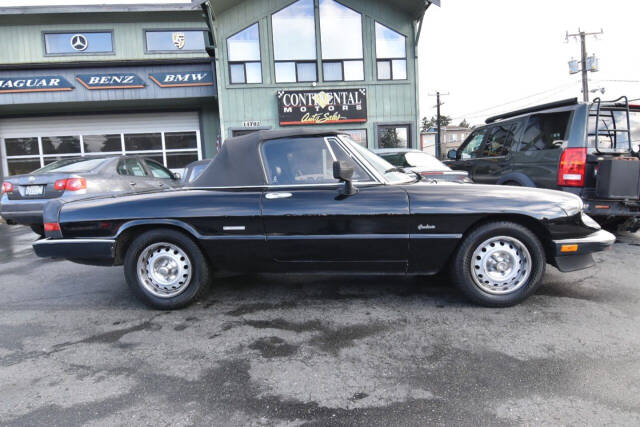 1987 Alfa Romeo Spider for sale at Continental Motors Inc in Lake Forest Park, WA