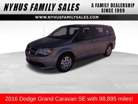 2016 Dodge Grand Caravan for sale at Nyhus Family Sales in Perham MN