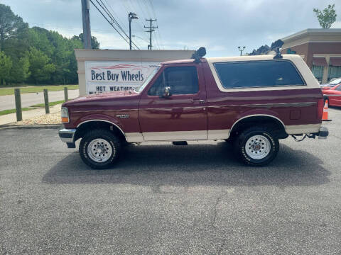 1993 Ford Bronco Eddie Bauer