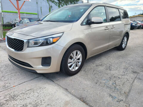 2016 Kia Sedona for sale at INTERNATIONAL AUTO BROKERS INC in Hollywood FL