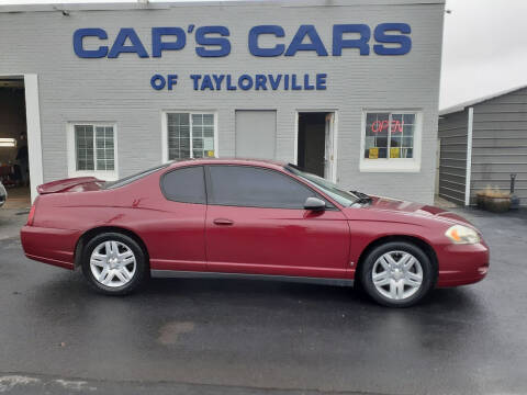 2006 Chevrolet Monte Carlo for sale at Caps Cars Of Taylorville in Taylorville IL
