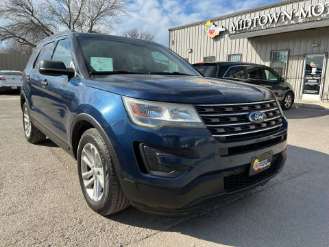 2016 Ford Explorer for sale at Midtown Motor Company in San Antonio TX