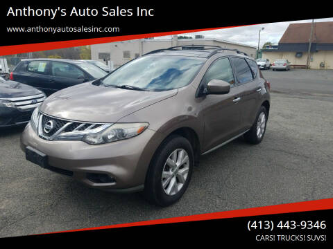 2011 Nissan Murano for sale at Anthony's Auto Sales Inc in Pittsfield MA
