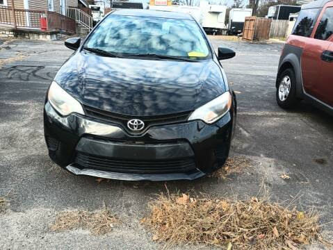 2014 Toyota Corolla for sale at 106 Auto Sales in West Bridgewater MA
