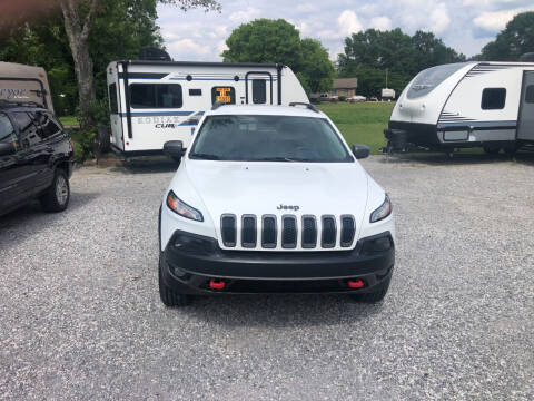 2015 Jeep Cherokee for sale at HICKS AUTO SALES in Moulton AL