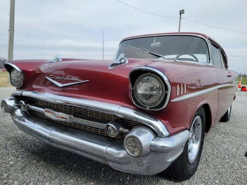 1957 Chevrolet Bel Air for sale at Custom Rods and Muscle in Celina OH