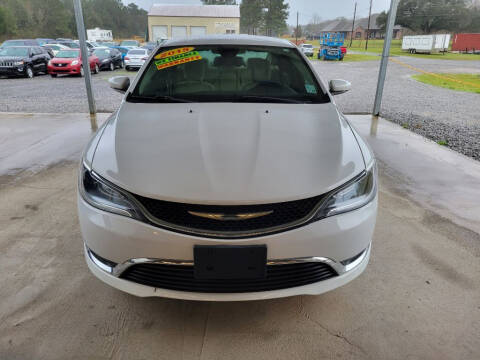 2015 Chrysler 200 for sale at Auto Guarantee, LLC in Eunice LA