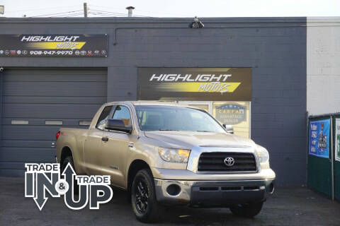 2008 Toyota Tundra for sale at Highlight Motors in Linden NJ