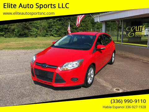 2014 Ford Focus for sale at Elite Auto Sports LLC in Wilkesboro NC