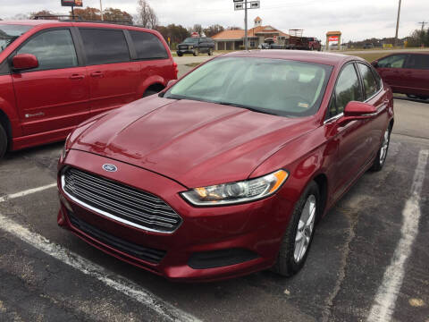 2016 Ford Fusion for sale at Sheppards Auto Sales in Harviell MO